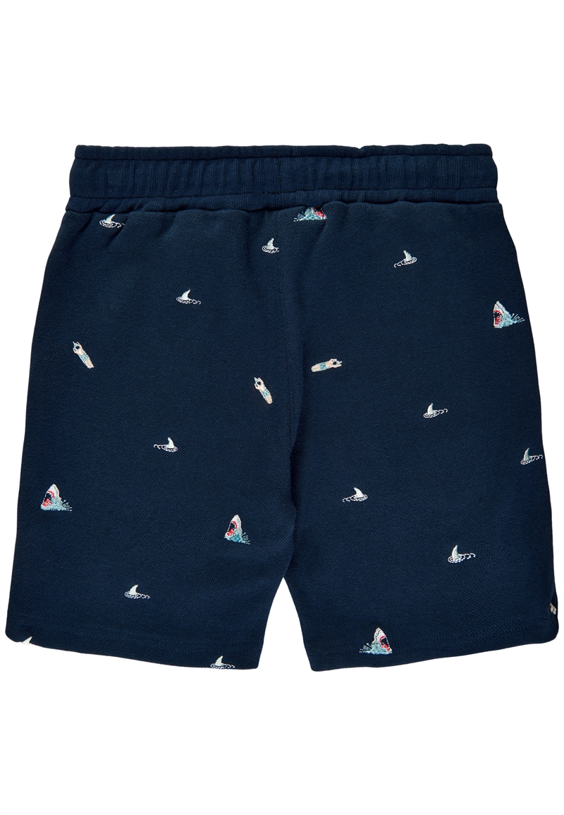 THE NEW drenge "shorts" - GIUSEPPE SWEAT - Navy blazer